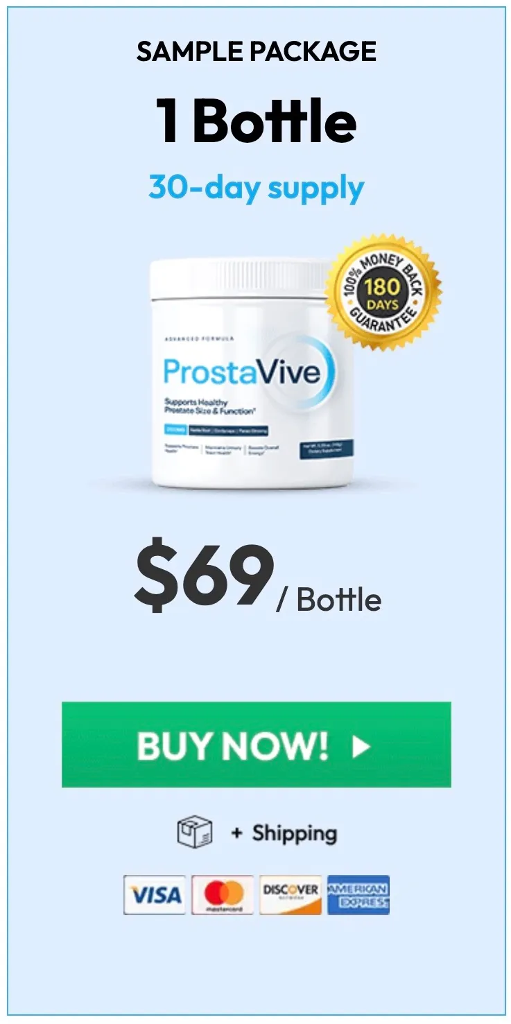 ProstaVive™ 3 bottle